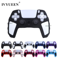 IVYUEEN Extra Thick Silicone Skin for PlayStation5 PS5 Controller Rubber Case Protector Suit for DualSense DS5 Gamepad Cover