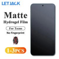 1-3Pcs Matte Screen Protector For Tecno Pova6 5 4 Spark 20 10 9 8T Hydrogel Film For Tecno Camon 20 19 18P 18T 18 Premier 17 Pro