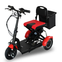Electric Scooter For Elderly Customized Tricycles 3 Wheel Mobility Scooter 5/10/15KM/H Safe Riding Electric Scooter For Sale