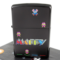 【ZIPPO】日系~南夢宮傳奇遊戲系列-Mappy 貓捉老鼠圖案設計打火機~大型電玩/任天堂/紅白機