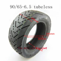 CST 90/65-6.5 tubeless tire front wheel tyre for 49cc pocket bike 47cc 49cc electric scooter