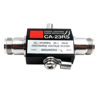 Hot TTKK Ca-23Rs Pl259 So239 Radio Connector Adapter Repeater Coaxial Antenna Surge Protector