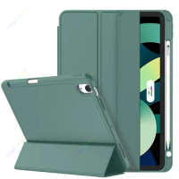 iPad Case for iPad Air 5th Generation Air 4 Case Pencil Holder Funda for iPad 10th 9th 8th 7th Pro 11 12.9 Inch Mini 6 Cover