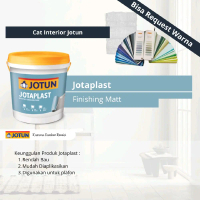 CAT DINDING DALAM ATAU PLAFON JOTUN JOTAPLAST UKURAN 3.5L FINISHING MATT - BISA REQUEST WARNA