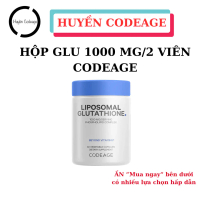( GLU 1000 Giá Tốt) Viên Liposomal Glutathione Codeage 1000mg, hộp 60 viên - HUYỀN CODEAGE