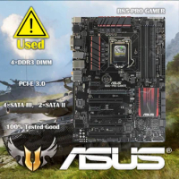 Used Asus B85-PRO GAMER Desktop Motherboard B85 Socket LGA 1150 i7 i5 i3 DDR3 32G SATA3 USB3.0 ATX 100%