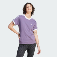 adidas 愛迪達 上衣 女款 短袖上衣 運動 國際碼 紫 IL3868(S2040)