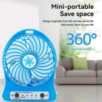 USB mini fan handheld small fan simple desktop office desktop small fan charging portable fan gift silent fan