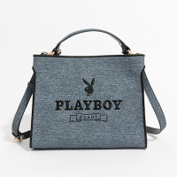 PLAYBOY - 手提包附長背帶  Elevated系列 - 藍色