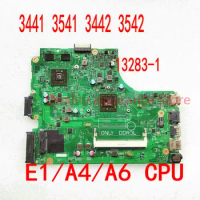13283-1 Main board For Dell Inspiron 3542 3541 3441 Notebook 04XK49 0F594Y Laptop Motherboard E1 A4-6210 A6 2GB second-hand
