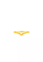 MJ Jewellery 375/9K金 V型簡約戒指 C87