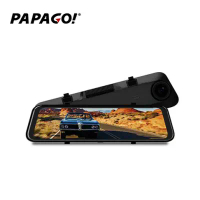 PAPAGO Ray CP Power 前後雙錄SONY星光夜視 行車紀錄 電子後視鏡 贈32G記憶卡