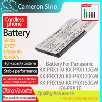 CameronSino Battery for Panasonic KX-PRX110 KX-PRX110GW KX-PRX120 KX-PRX120GW fits Panasonic KX-PRA10 Cordless phone Battery