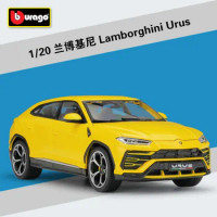 Bburago 1:20 Lamborghini Urus Off-road Vehicle Alloy Luxury Suv Die-cast Car Model Toy Collection Gift Supercar