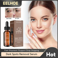EELHOE Whitening Face Serum Moisturizing Dark Spots Freckles Remove Pigment Melanin Brightening Facial Skin Care Firming Essence