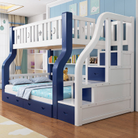 全實木高低床上下床雙層床大人多功能母子兒童床上下鋪木床子母床