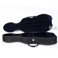 升級新款 大提琴琴盒 絨布實用高品質 樂器配件 原配濕度表防潮盒 �
