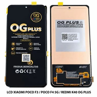 LCD XIAOMI POCO F3 / POCO F4 5G / REDMI K40 OG PLUS BLACK
