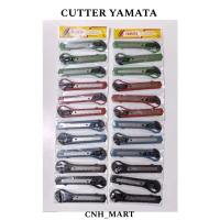 12 Pcs Pisau Cutter Besar Yamata - Pisau Cutter Besar Termurah - Cater Besar Yamata ( 1 Lusin)