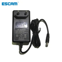 EU AU UK US Plug Type 12V2.5A 2A 1A 5.5mmx2.1mm 5V2A 3.5mmx1.35mm Power Supply AC 100-240V To DC Adapter Plug For CCTV IP Camera