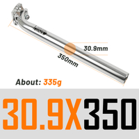CODUno Seatpost Nhôm siêu nhẹ 6061-T6 Chất liệu Seatpost Xe đạp 25.4 / 27.2 / 28.6 / 30.9 / 31.6x350