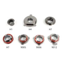 For V7-9005/9006/9012/H11/H7/H4/H3/H1 Head Lamp Retainer Clips Car LED Headlight Bulb Base Adapter Socket Holder