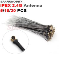 SPARKHOBBY 5/10/20 PCS IPEX Port IPEX1 2.4G 15cm 145mm Receiver Antenna Connector Cooltech R7008HV Corona R6FA RC Models Drone