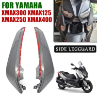 For YAMAHA XMAX300 X MAX 250 XMAX 300 125 400 Motorcycle LegGuard Side Windshield Cover Leg Shield Guard Wind Deflector Protect