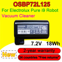 New High Quality Battery OSBP72L125 For Electrolux Pure i9 Robot Vacuum Cleaner Series 7.2V 18Wh 2 Year Warranty