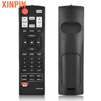 Xinpin 替換遙控器耐用的耐磨電池 Prower 黑色與 Lg Soundbar Akb73575421 Nb242