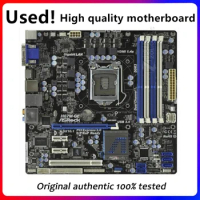 For ASRock H67M-GE Desktop Computer Motherboard LGA 1155 DDR3 For Intel H67 LGA1155 Desktop Mainboard SATA II Used