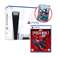 【SONY 索尼】PS5光碟版主機+漫威蜘蛛人2(附限量漫畫)