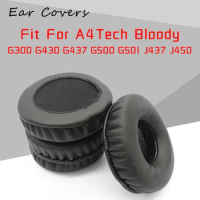 Ear Pads For A4Tech Bloody G300 G430 G437 G500 G501 J437 J450 Headphone Earpads Replacement Headset