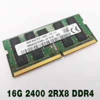 1 pcs For SK Hynix 16GB HMA82GS7AFR8N-UH Notebook Memory 16G 2400 ECC 2RX8 DDR4
