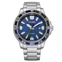 CITIZEN 星辰錶  Eco-Drive光動能潮流鋼帶錶 AW1525-81L (平行輸入)