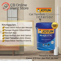 CAT TEMBOK JOTUN - COBALT 6198 - PAIL MAJESTIC SHEEN