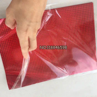 Hot Stamping Foil Paper Laminator Laminating Transfer Red Grid Transfer Hot Paper 210x279mm 50pcs/lot