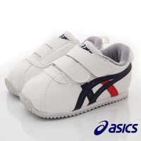 ASICS日本亞瑟士機能童鞋-經典復古機能童鞋1144A224-101白(寶寶段)《樂天馬拉松限時特賣8/26(五) 10:00 開賣》