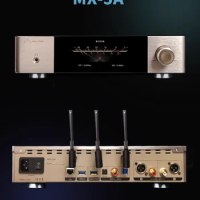 JF Digital Alpha Audio MX-5A Turntable 4*AK4493 Decoding Chip Bluetooth 5.1 HiFi Streaming Playback Desktop DSD1024