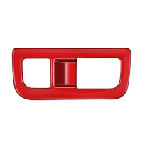 Car Headlight Switch Frame Trim Cover for Hyundai KONA 2024+ Car Interior Accessories Red