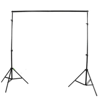 2*3M Photography Photo Studio Lighting Background Backdrop Support Stand Kit photo backdrop stand