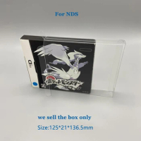 Clear storage cover for NDS For Black and White Kyurem JP/USA version game console Collection Display Protective Box