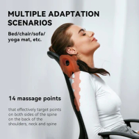 1PC Soothing Whole Body Magic Massage Pad, Finger Pressure Cervical Traction Pad, Lumbar Vertebrae Corrector, Simulated Human Fi