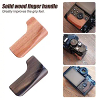 Wood Desert Ironwood Finger Hand Grip Holder For Nikon ZF Camera