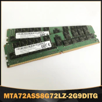 1PCS RAM 64GB 64G 4DRX4 DDR4 2933 PC4-2933Y LRDIMM REG For MT Memory MTA72ASS8G72LZ-2G9DITG
