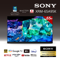 SONY 索尼 BRAVIA 65型 4K OLED Google TV顯示器-XRM-65A95K