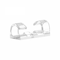 【原家居】電線固定器-中-20入/組(電線收納 集線器 理線器 線材收納 網路線收納器 延長線固定器)