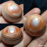 Natural Batu Akik Motif Gambar Pusaran Mata Dewa Puser Bumi Antik 24