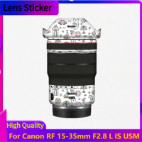 For Canon RF 15-35mm F2.8 L IS USM Lens Sticker Protective Skin Decal Film Anti-Scratch Protector Coat RF15-35 15-35/F2.8