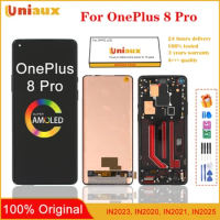 6.78" Original LCD For OnePlus 8 Pro LCD One Plus 8pro LCD Display Touch Screen Digitizer Assembly For OnePlus 1+ 8 Pro LCD Tool